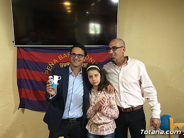 La Peña Barcelonista de Totana estuvo presente en el VII aniversario de la PB Roldn - 8