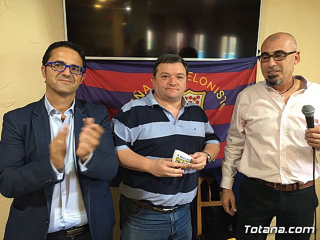 La Peña Barcelonista de Totana estuvo presente en el VII aniversario de la PB Roldn - 9