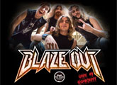 La banda de Rock/Metal BLAZE OUT ofrecer un concierto el prximo sbado en Culture Rock