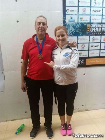 El totanero Jos Miguel Cano particip en el XXIII Campeonato de España Open de Invierno de Natacin Master - 6