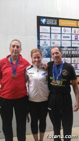 El totanero Jos Miguel Cano particip en el XXIII Campeonato de España Open de Invierno de Natacin Master - 13