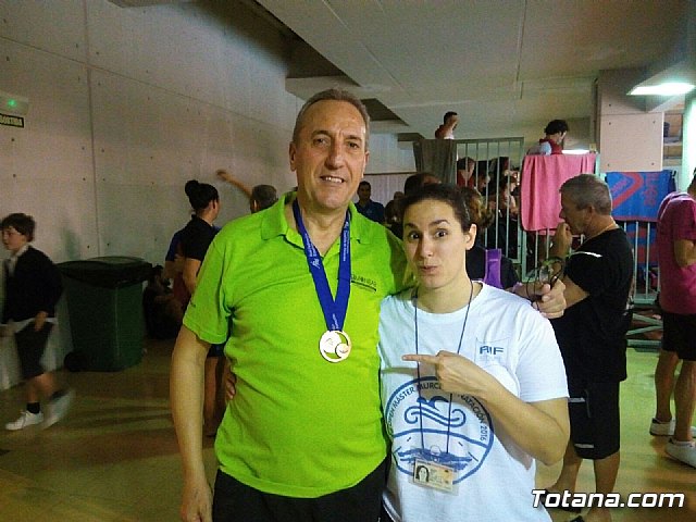 El totanero Jos Miguel Cano particip en el XXIII Campeonato de España Open de Invierno de Natacin Master - 16