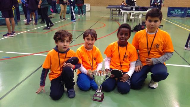 Los centros de enseñanza Santa Eulalia y Juan de la Cierva se proclamaron campeones regionales, en la Final de Tenis de Mesa de Deporte Escolar - 11