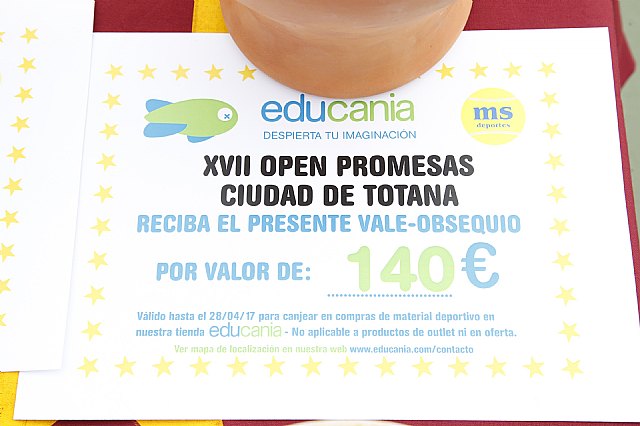 Entrega de premios del XVII Open Promesas de Tenis “Ciudad de Totana” - 2
