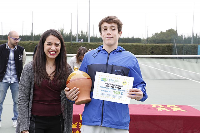 Entrega de premios del XVII Open Promesas de Tenis “Ciudad de Totana” - 18