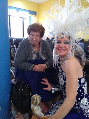 La Musa y Don Carnal visitaron la residencia de 