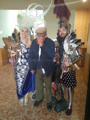 La Musa y Don Carnal visitaron la residencia de 