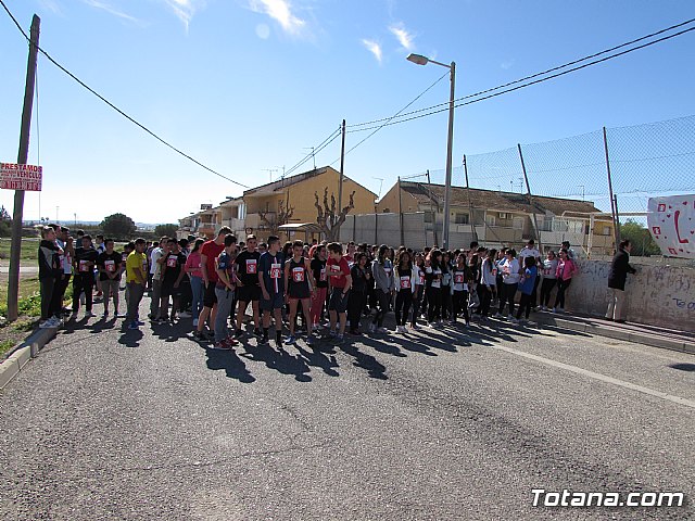 El IES Prado Mayor colabora con la ONG Save the Children en la carrera solidaria educativa 