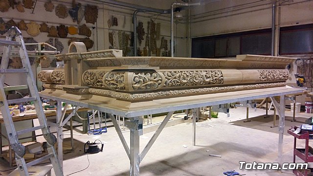 La Hermandad de la Oracin en el Huerto estrena este año nuevo trono - 3