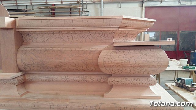 La Hermandad de la Oracin en el Huerto estrena este año nuevo trono - 7