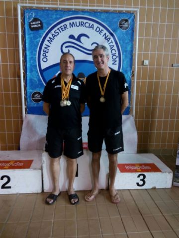 El totanero Jos Miguel Cano particip en el IV Open Master de Natacin en Murcia - 1