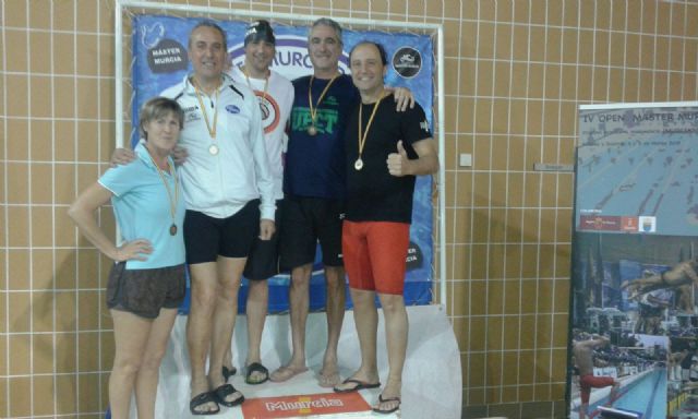 El totanero Jos Miguel Cano particip en el IV Open Master de Natacin en Murcia - 2