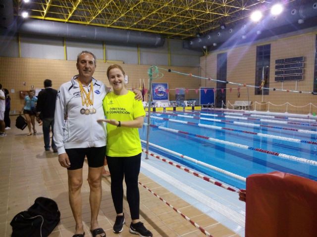 El totanero Jos Miguel Cano particip en el IV Open Master de Natacin en Murcia - 5