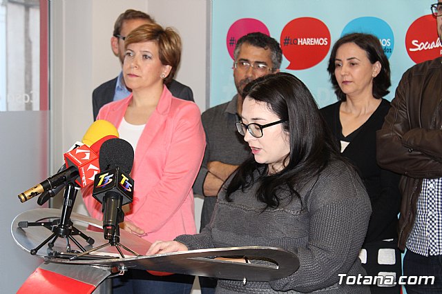 Lectura del manifiesto del PSOE con motivo del Da Internacional de la Mujer - 7