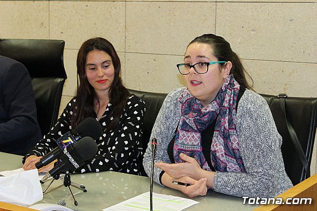 Dos jvenes europeas han concluido hoy sus prcticas formativas en el Ayuntamiento de Totana, en el marco del programa 