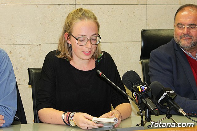 Dos jvenes europeas han concluido hoy sus prcticas formativas en el Ayuntamiento de Totana, en el marco del programa 