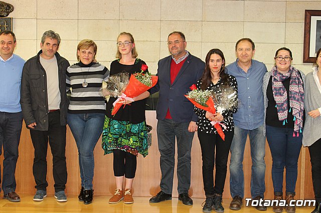 Dos jvenes europeas han concluido hoy sus prcticas formativas en el Ayuntamiento de Totana, en el marco del programa 