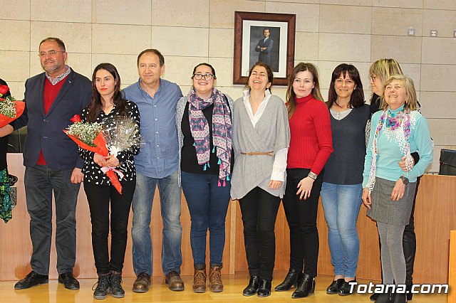 Dos jvenes europeas han concluido hoy sus prcticas formativas en el Ayuntamiento de Totana, en el marco del programa 