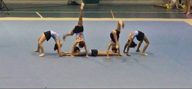 Excelente estreno del club Rtmica Totana, que logr el oro en todas sus categoras en el XI Campeonato interescuelas Ciudad de Lorca - 10