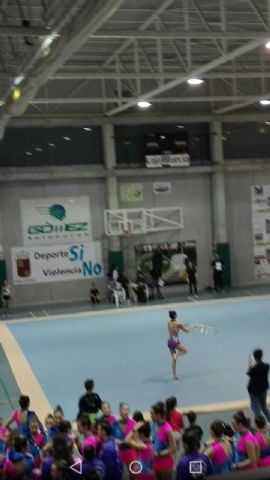 Excelente estreno del club Rtmica Totana, que logr el oro en todas sus categoras en el XI Campeonato interescuelas Ciudad de Lorca - 19