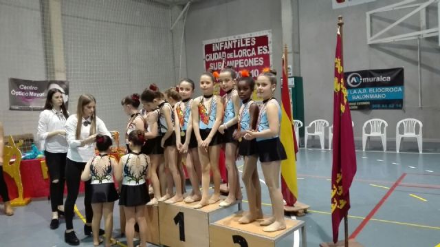 Excelente estreno del club Rtmica Totana, que logr el oro en todas sus categoras en el XI Campeonato interescuelas Ciudad de Lorca - 20