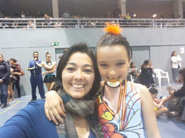 Excelente estreno del club Rtmica Totana, que logr el oro en todas sus categoras en el XI Campeonato interescuelas Ciudad de Lorca - 24