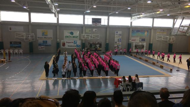 Excelente estreno del club Rtmica Totana, que logr el oro en todas sus categoras en el XI Campeonato interescuelas Ciudad de Lorca - 28