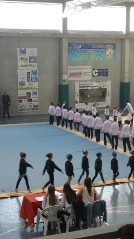 Excelente estreno del club Rtmica Totana, que logr el oro en todas sus categoras en el XI Campeonato interescuelas Ciudad de Lorca - 33