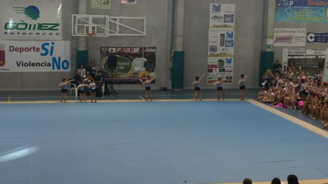 Excelente estreno del club Rtmica Totana, que logr el oro en todas sus categoras en el XI Campeonato interescuelas Ciudad de Lorca - 38
