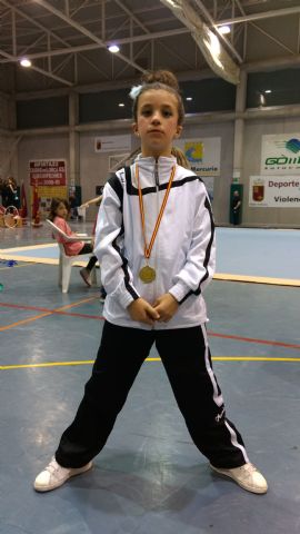 Excelente estreno del club Rtmica Totana, que logr el oro en todas sus categoras en el XI Campeonato interescuelas Ciudad de Lorca - 52