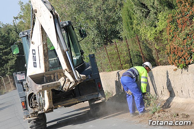 Comienzan las obras de mejora de la carretera de acceso al yacimiento de La Bastida, con una inversin de ms de medio milln de euros - 15