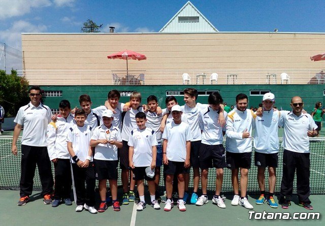 Subcampeonato del Club de Tenis Totana en la Liga Regional Interescuelas 2016/17 - 1