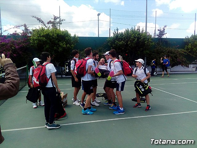 Subcampeonato del Club de Tenis Totana en la Liga Regional Interescuelas 2016/17 - 5