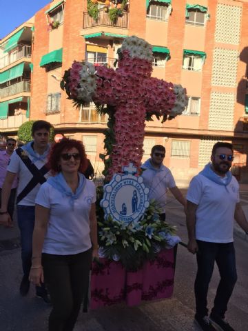 La delegacin de Lourdes de Totana particip en la tradicin de la Cruz en Muchamiel (Alicante) - 12