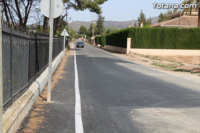 Finaliza la reconstruccin de un muro que mejora la seguridad en la va que enlaza Totana con la pedana de La Huerta - 5