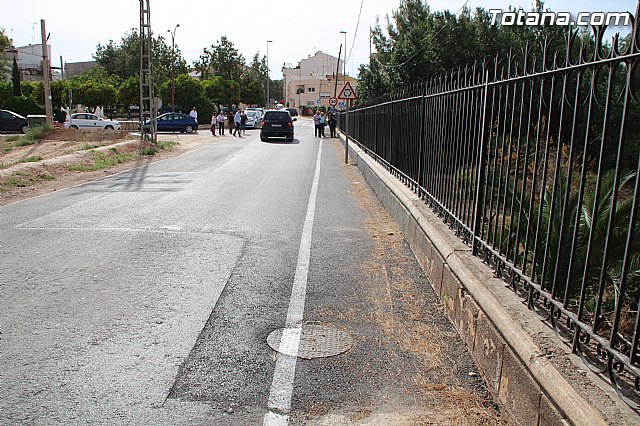 Finaliza la reconstruccin de un muro que mejora la seguridad en la va que enlaza Totana con la pedana de La Huerta - 8