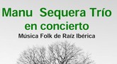 El concierto de música folk de raíz ibérica de Manu Sequera Trío será este sábado