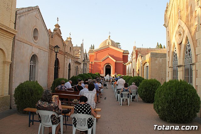 Tradicional Misa en el Cementerio Municipal de Totana “Nuestra Sra. del Carmen” con motivo de la festividad de la Virgen del Carmen - 2