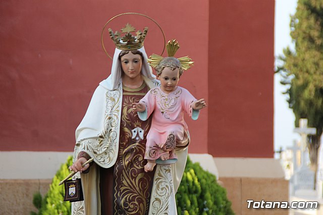 Tradicional Misa en el Cementerio Municipal de Totana “Nuestra Sra. del Carmen” con motivo de la festividad de la Virgen del Carmen - 6