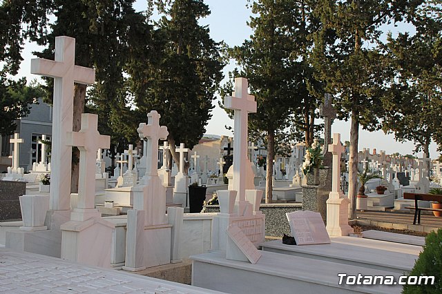 Tradicional Misa en el Cementerio Municipal de Totana “Nuestra Sra. del Carmen” con motivo de la festividad de la Virgen del Carmen - 13