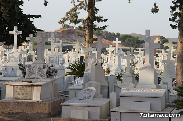 Tradicional Misa en el Cementerio Municipal de Totana “Nuestra Sra. del Carmen” con motivo de la festividad de la Virgen del Carmen - 14