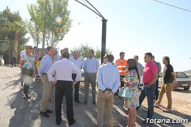 El director general de Carreteras visita la RM-C8, que conecta Totana con Viñas-Carivete - 2