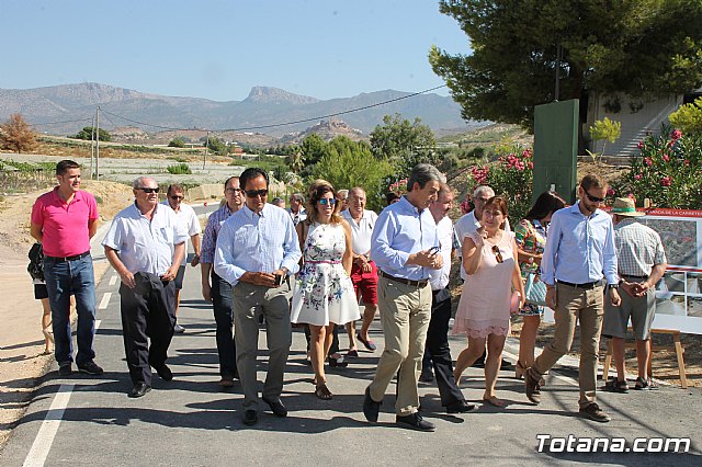El director general de Carreteras visita la RM-C8, que conecta Totana con Viñas-Carivete - 20