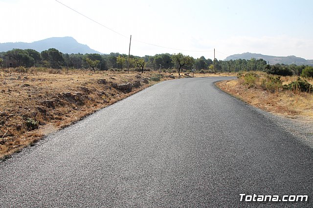 La Comunidad mejora la carretera Aledo-Bullas en la zona de acceso al Parque Regional de Sierra Espuña - 1