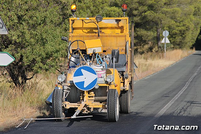 La Comunidad mejora la carretera Aledo-Bullas en la zona de acceso al Parque Regional de Sierra Espuña - 2