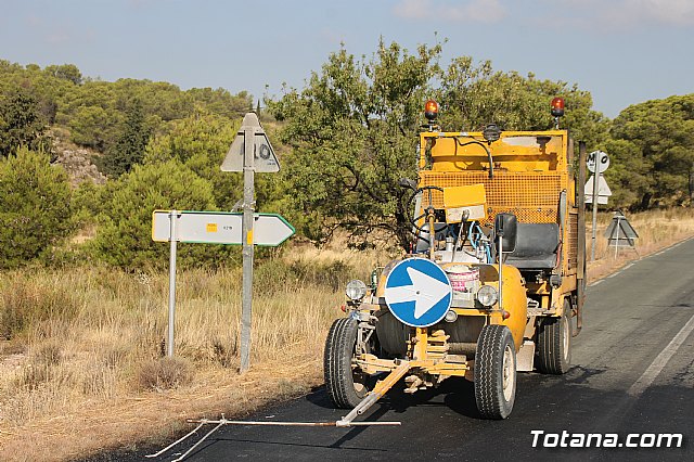La Comunidad mejora la carretera Aledo-Bullas en la zona de acceso al Parque Regional de Sierra Espuña - 4