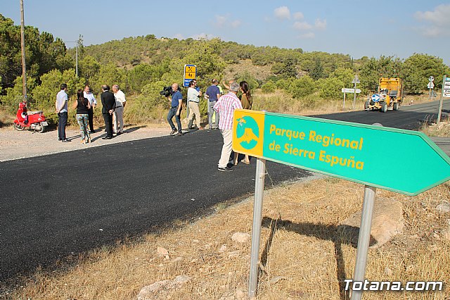 La Comunidad mejora la carretera Aledo-Bullas en la zona de acceso al Parque Regional de Sierra Espuña - 11