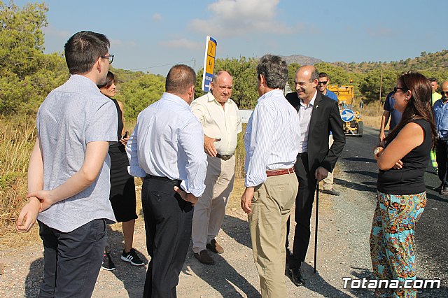 La Comunidad mejora la carretera Aledo-Bullas en la zona de acceso al Parque Regional de Sierra Espuña - 14