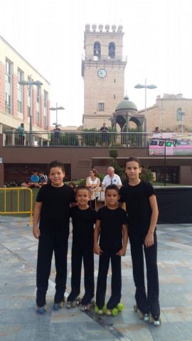 Exhibicin de patinaje artstico - Club Patn Totana - Fiestas de Santiago 2017 - 1