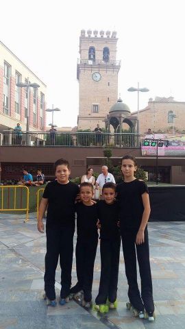 Exhibicin de patinaje artstico - Club Patn Totana - Fiestas de Santiago 2017 - 2